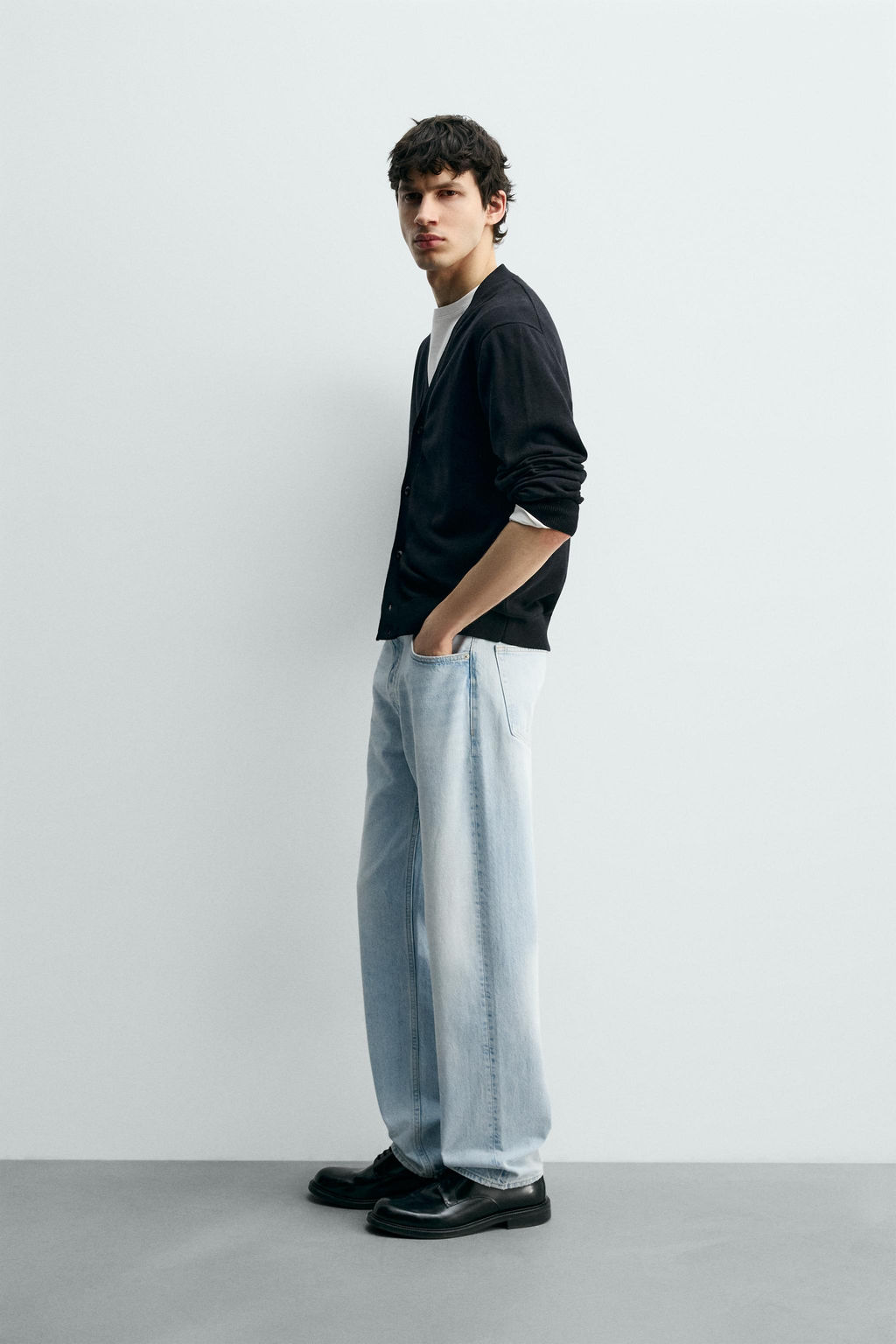 JEANS STRAIGHT FIT / Azul claro - Zara фото 4