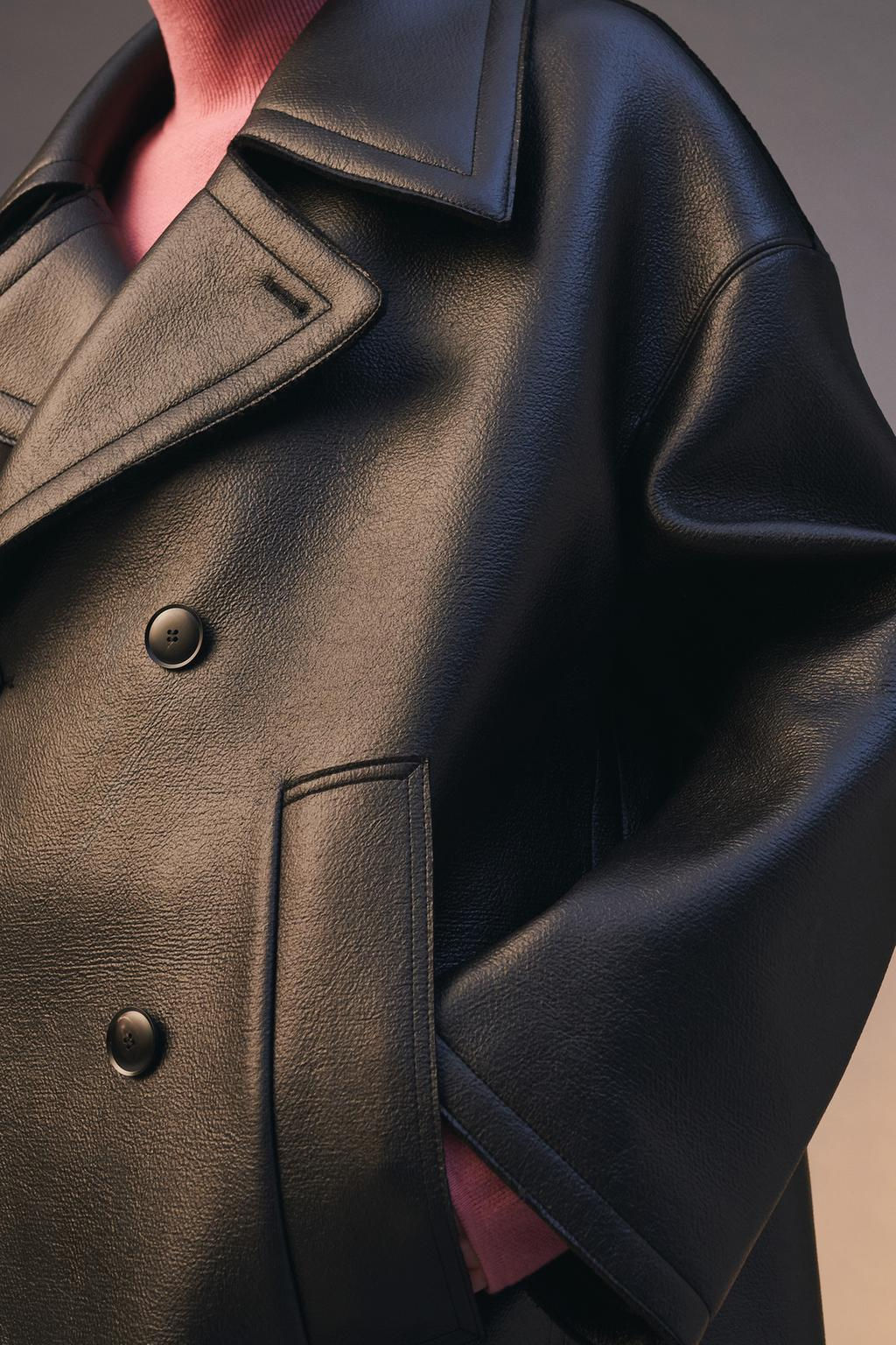 LIMITED EDITION RUBBERISED COAT - Zara фото 5