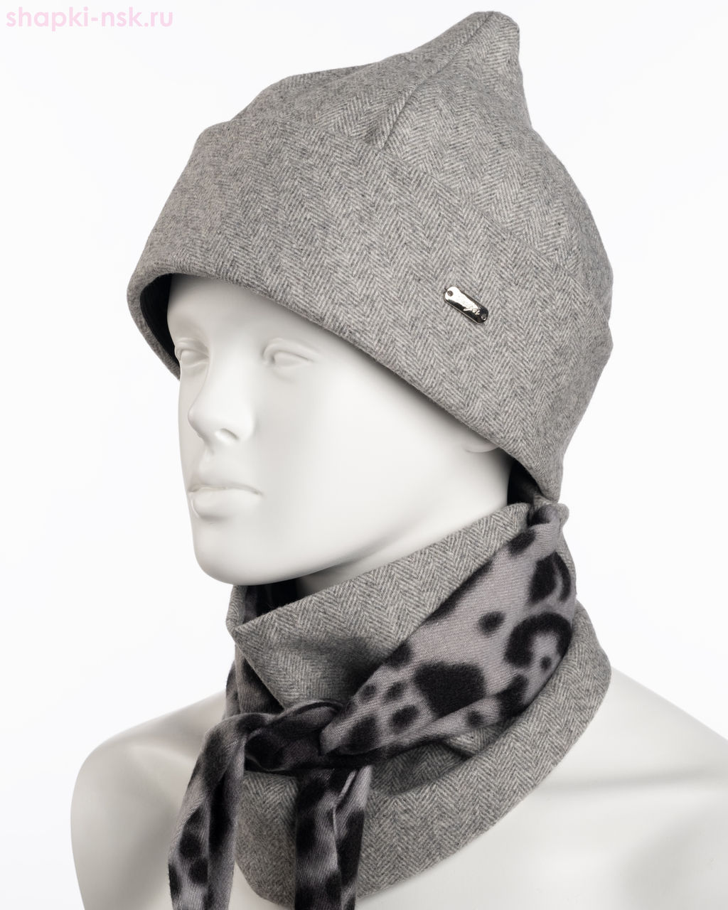 Тюльпан Комплект флис (колпак+бактус) (56-58)