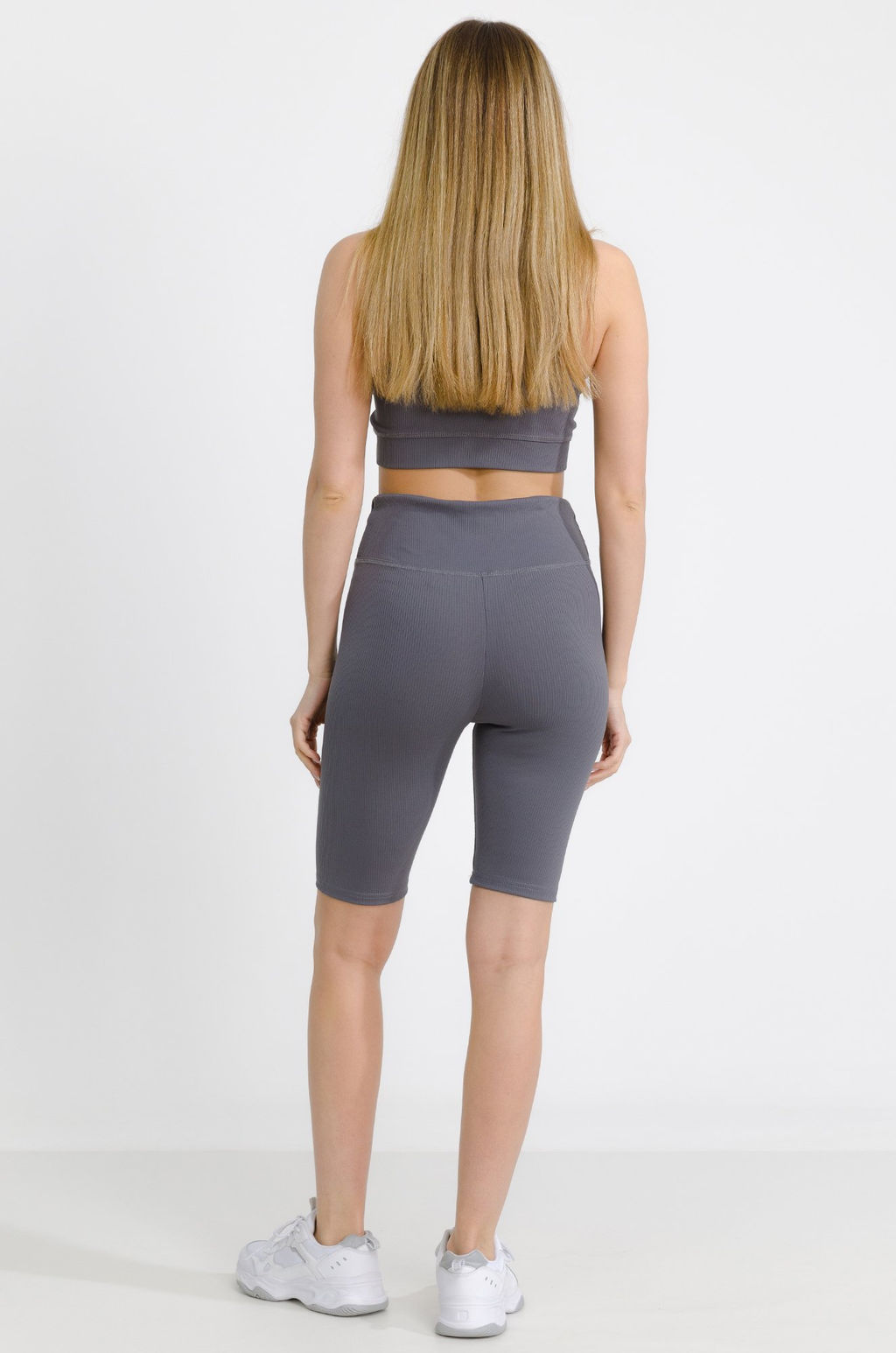 Женские велосипедки в рубчик-лапша Happy Fox  фото 16