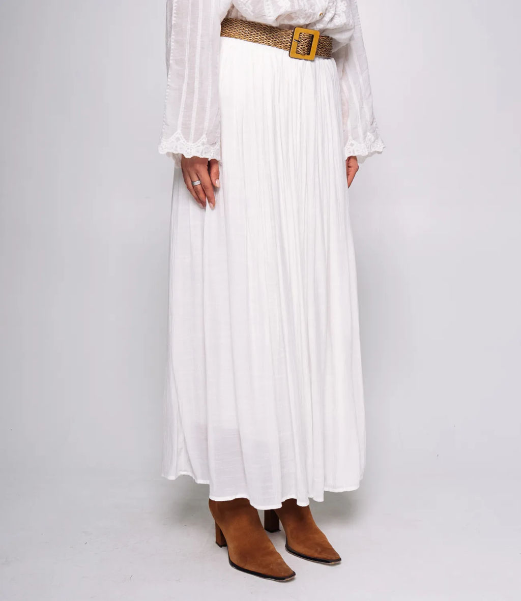 Юбка #КТ1251, белый