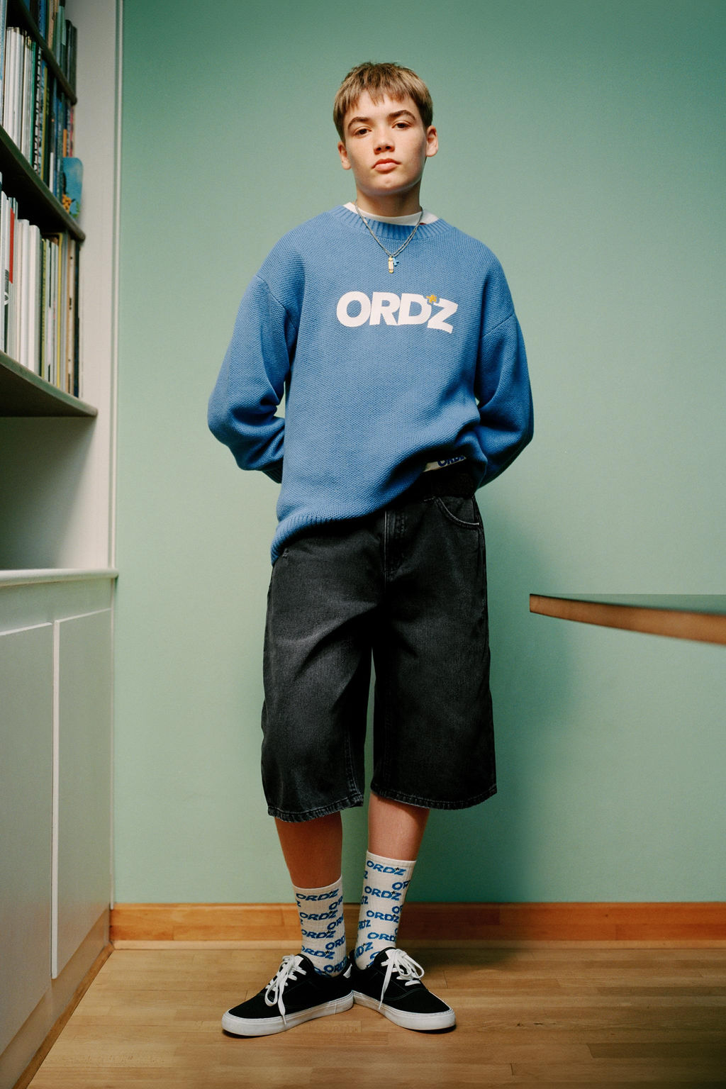 WIDE FIT DENIM BERMUDA SHORTS - Zara фото 5