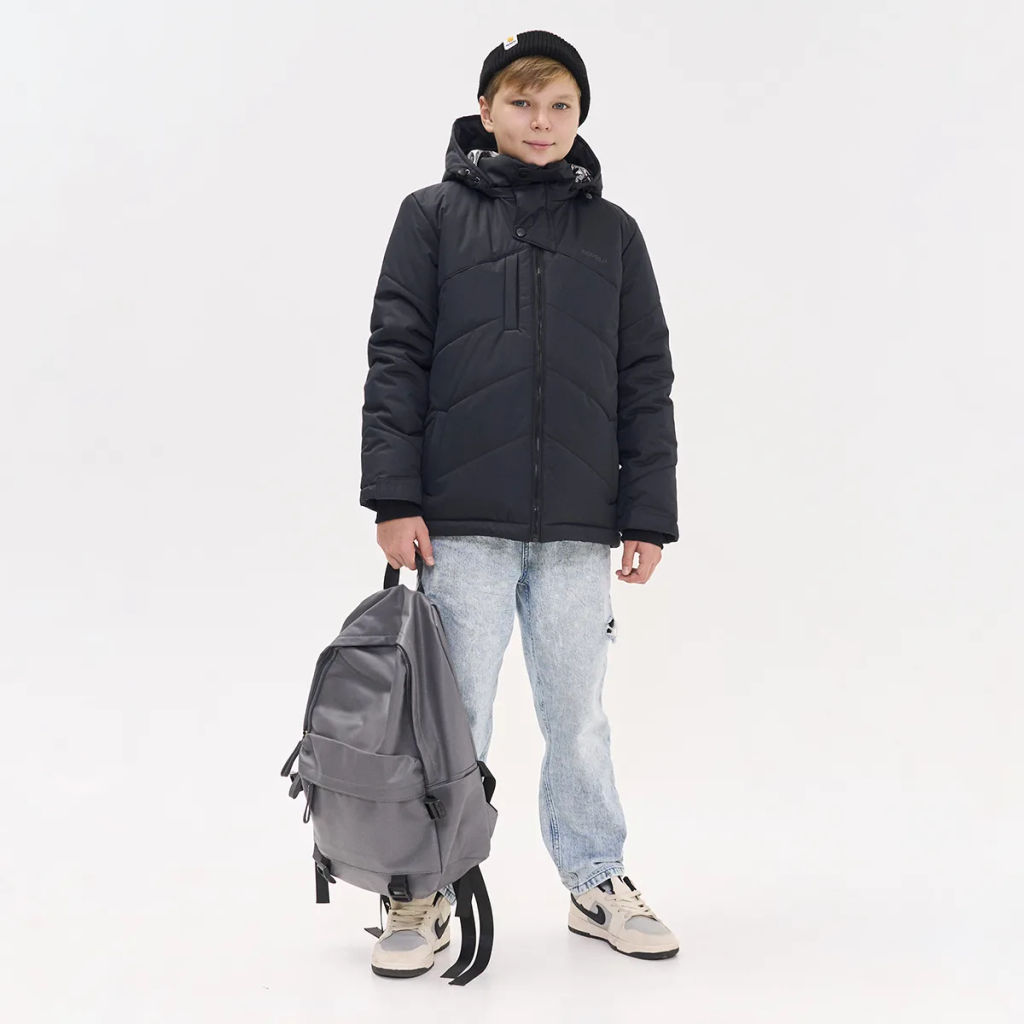 RODOS Куртка зимняя для мальчика М-315/1 Тёмно-синий