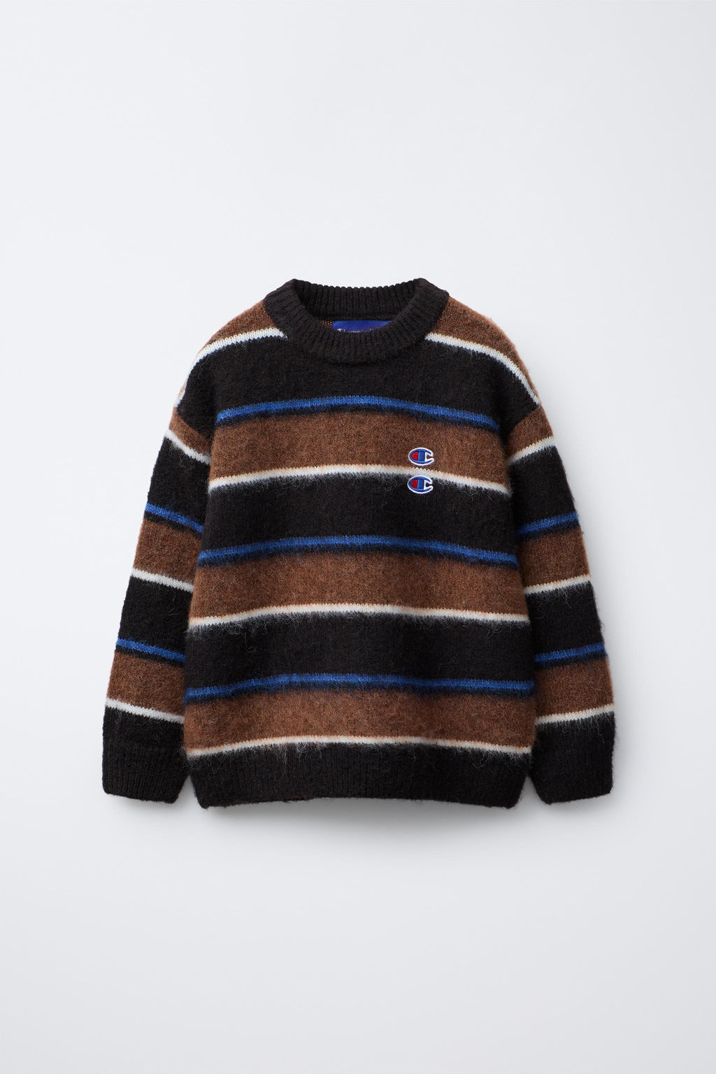 CHAMPION ® X ZARA STRIPED KNIT SWEATER