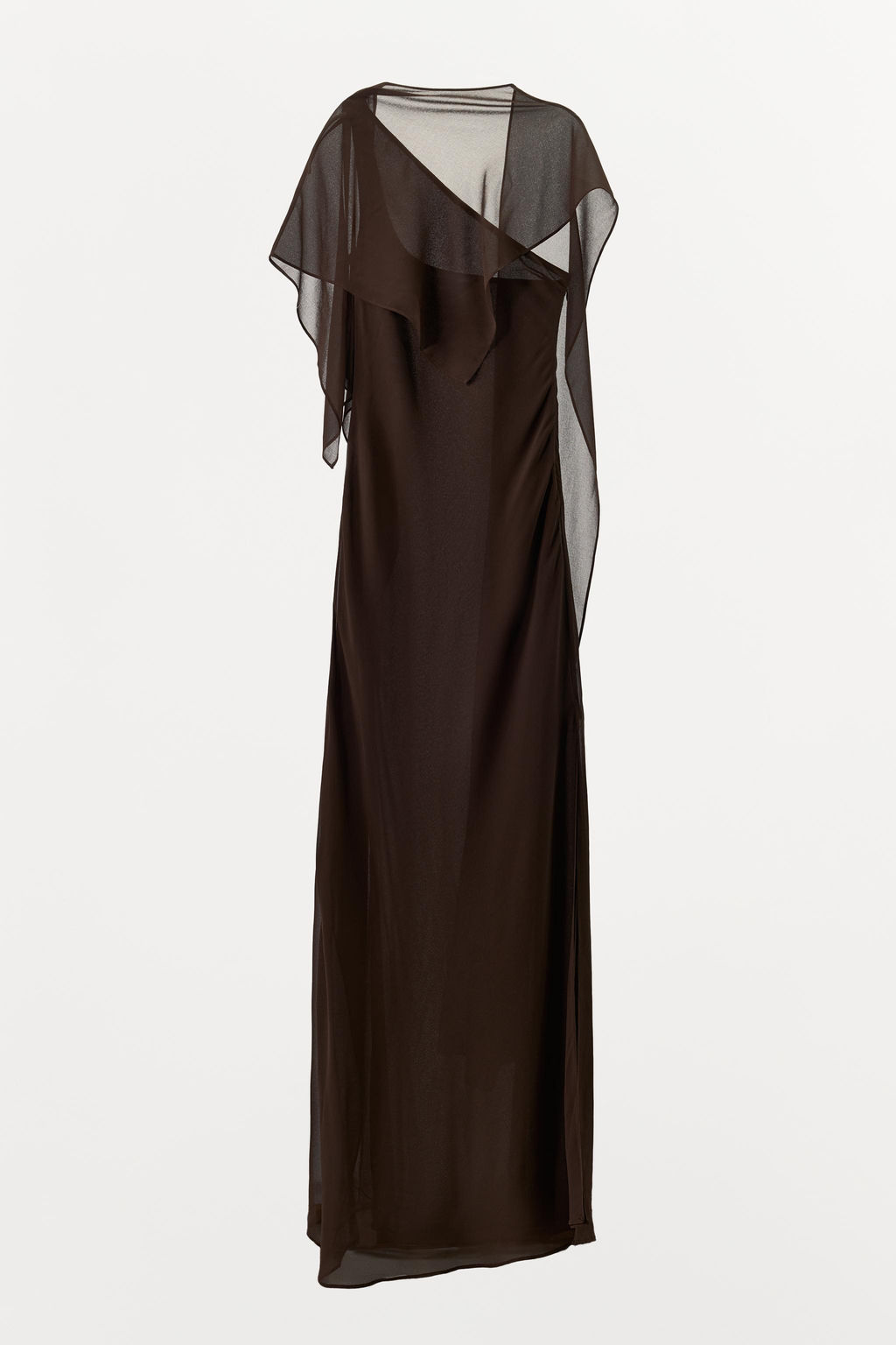 LIMITED EDITION ASYMMETRIC CAPE DRESS
