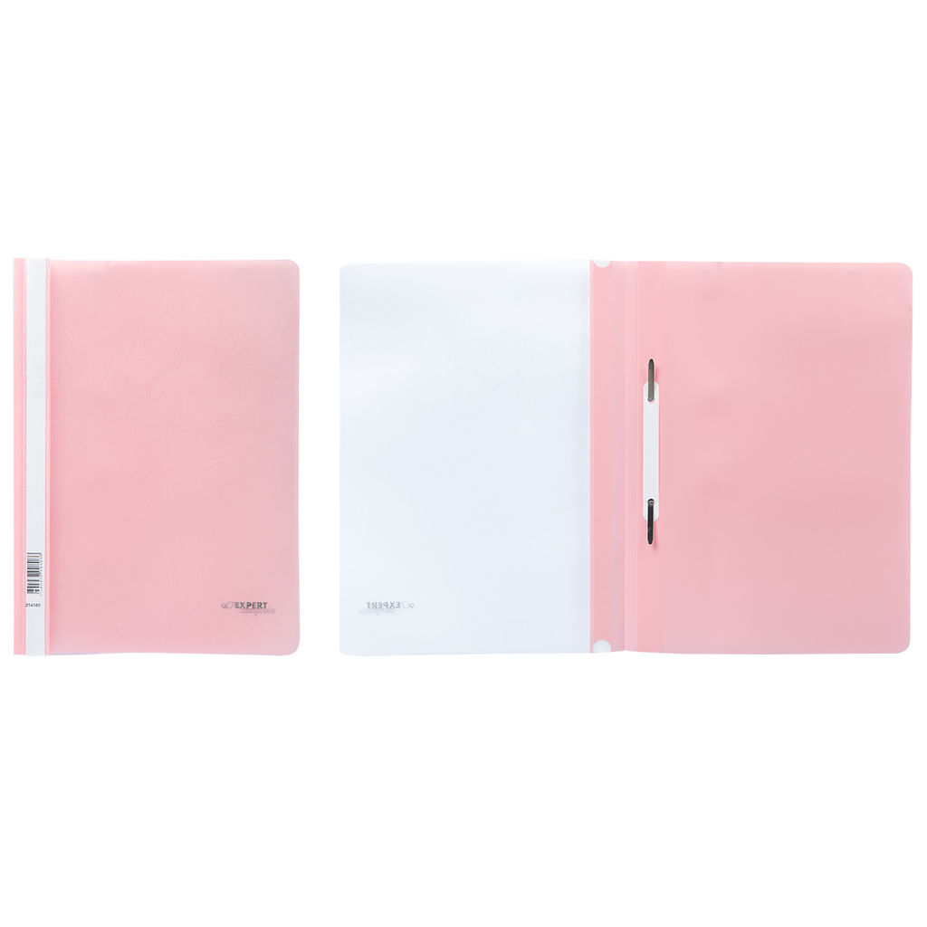 Expert Complete Premier Папка-скоросшиватель A4 140/180 мкм волокно 20 шт. розовый 214189