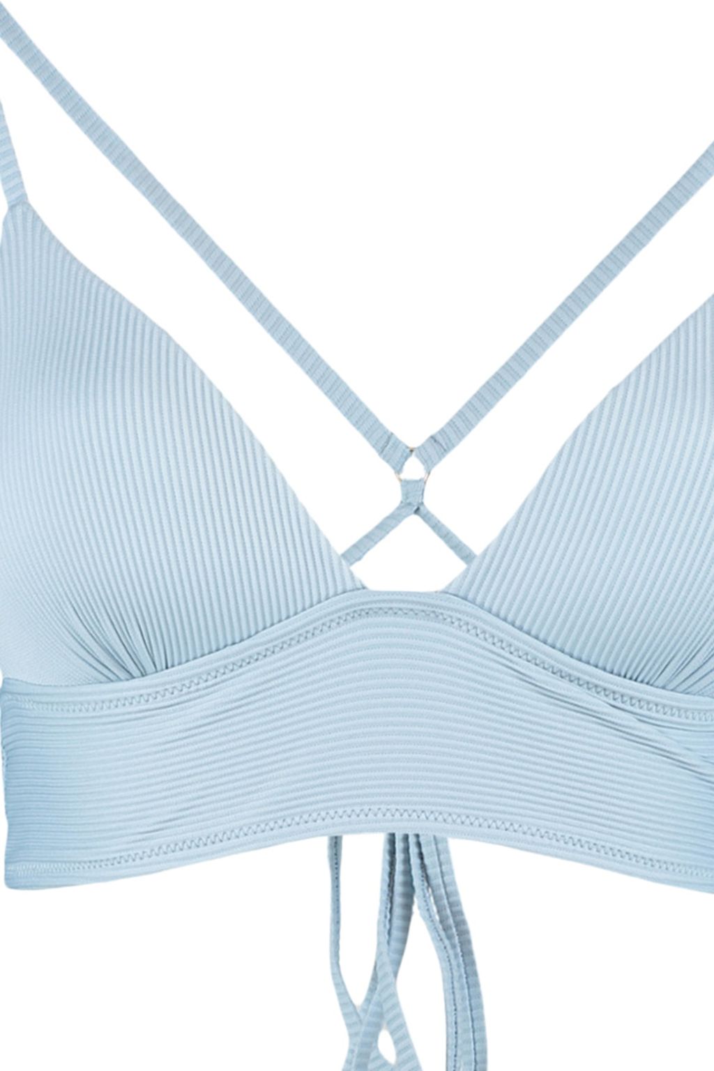 TRENDYOLMILLA Turuncu Ucgen Push Up Dokulu Bikini Ustu TBESS21BU0010  фото 25