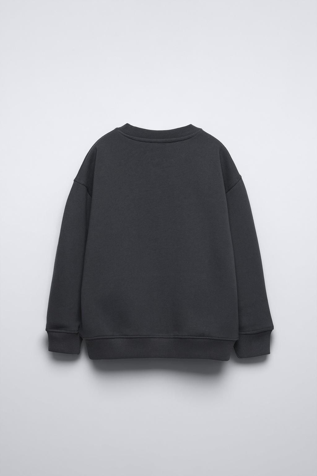 SWEATSHIRT WITH STUDS - Zara фото 5
