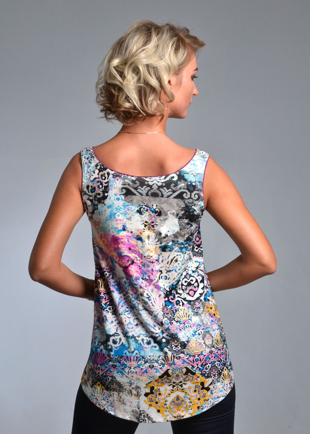 Майка женская ФРИДА (бирюза №23) - Ивановская трикотажная компания фото 4