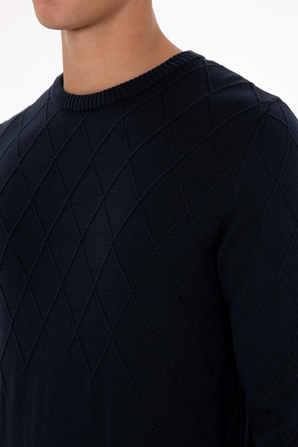 Erkek A__k Lacivert Kazak Sepette S_rpriz _ndirim - U.s. polo assn фото 7