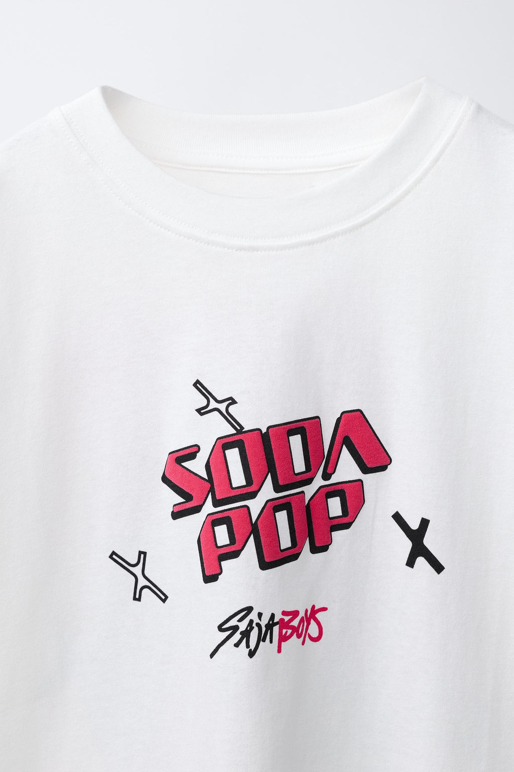CAMISETA ESTAMPADA KPOP DEMON HUNTERS NETFLIX  / Blanco - Zara фото 3