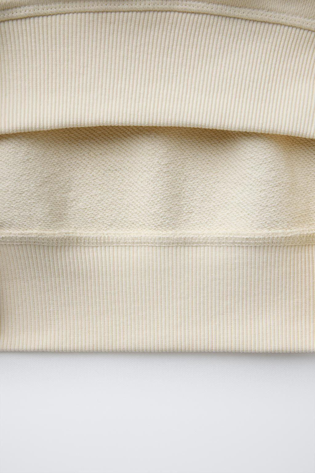 PLAIN SWEATSHIRT - Zara фото 6