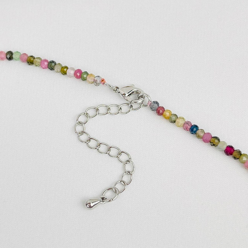 Колье из Турмалина микс