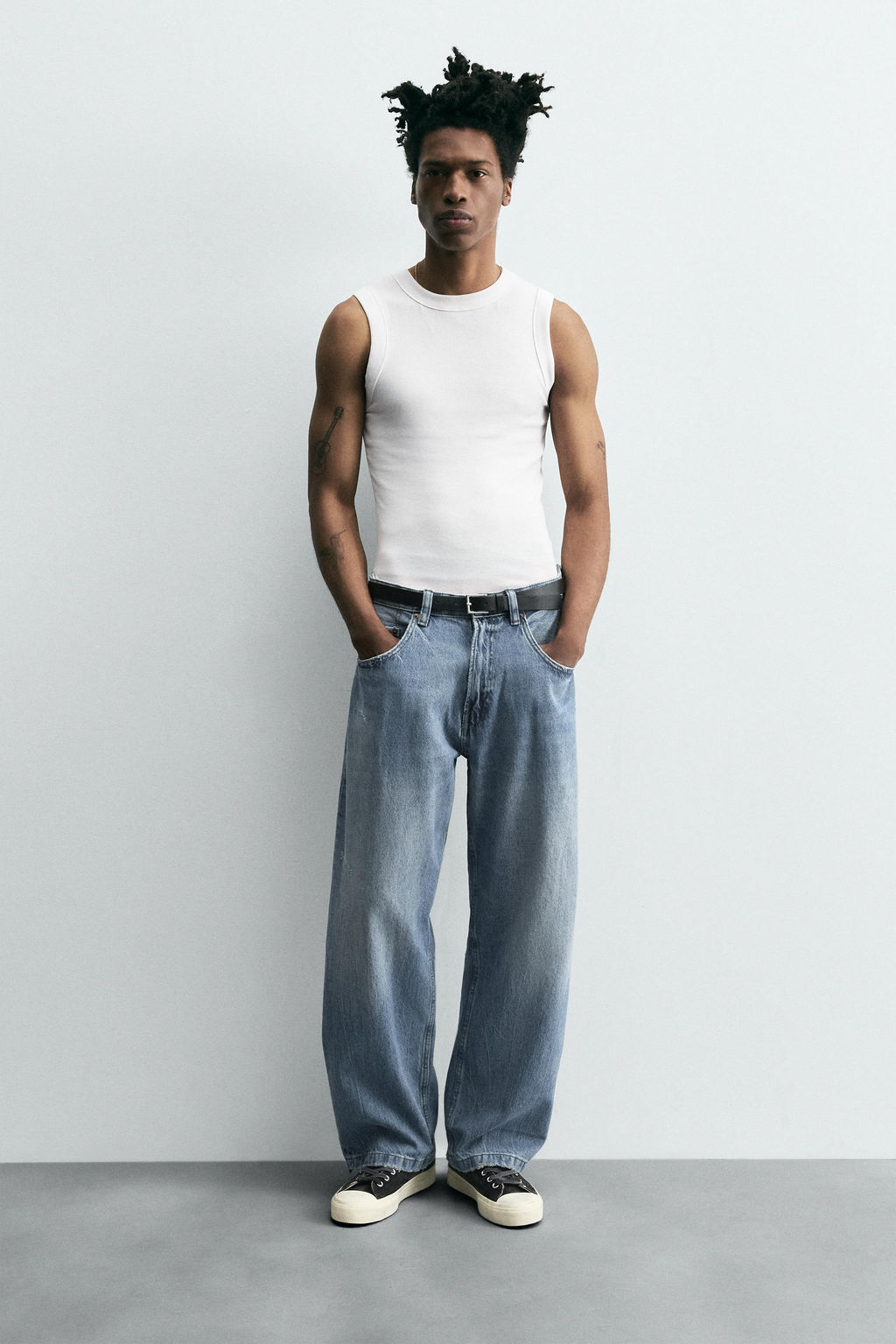 JEANS LOOSE FIT / Azul medio