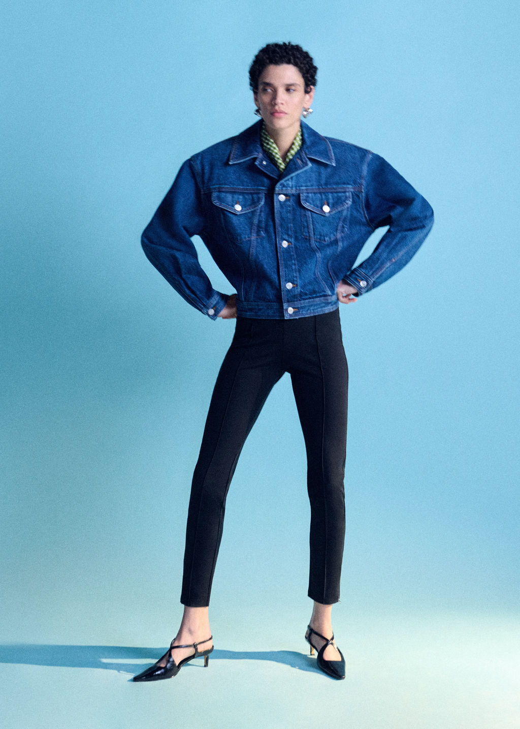 Leggings de punto con pinzas - H&m фото 6