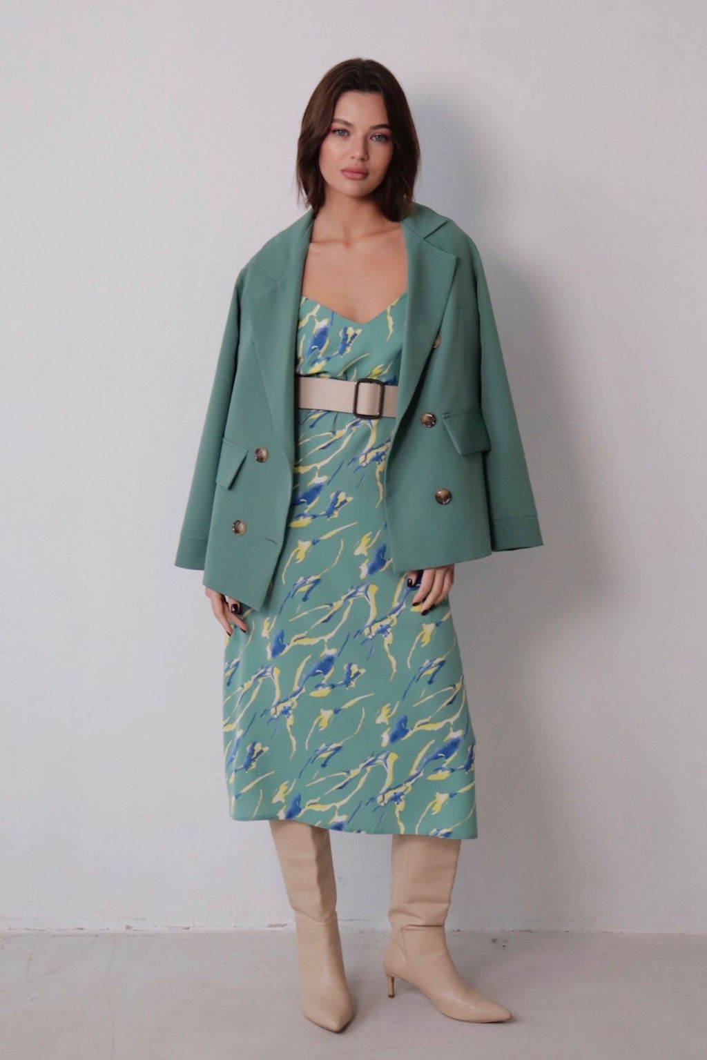 Платье-комбинация в бельевом стиле - Martichelli фото 154