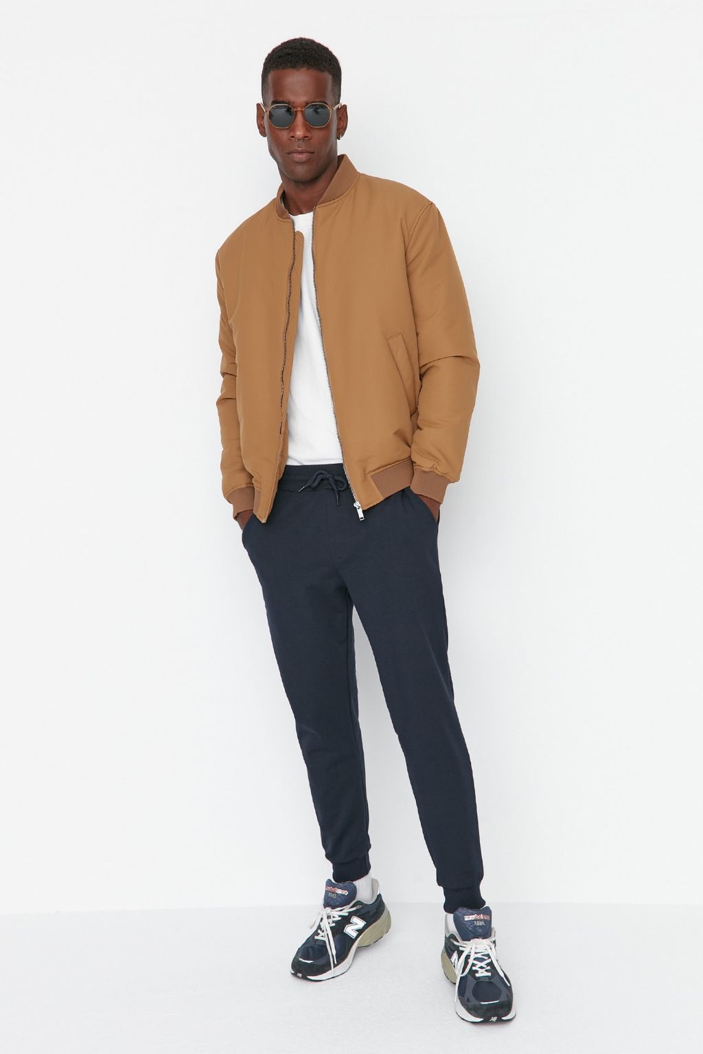 Lacivert Basic Regular/Normal Kesim Lastik Paca Jogger Esofman Alt? TMNSS20EA0053