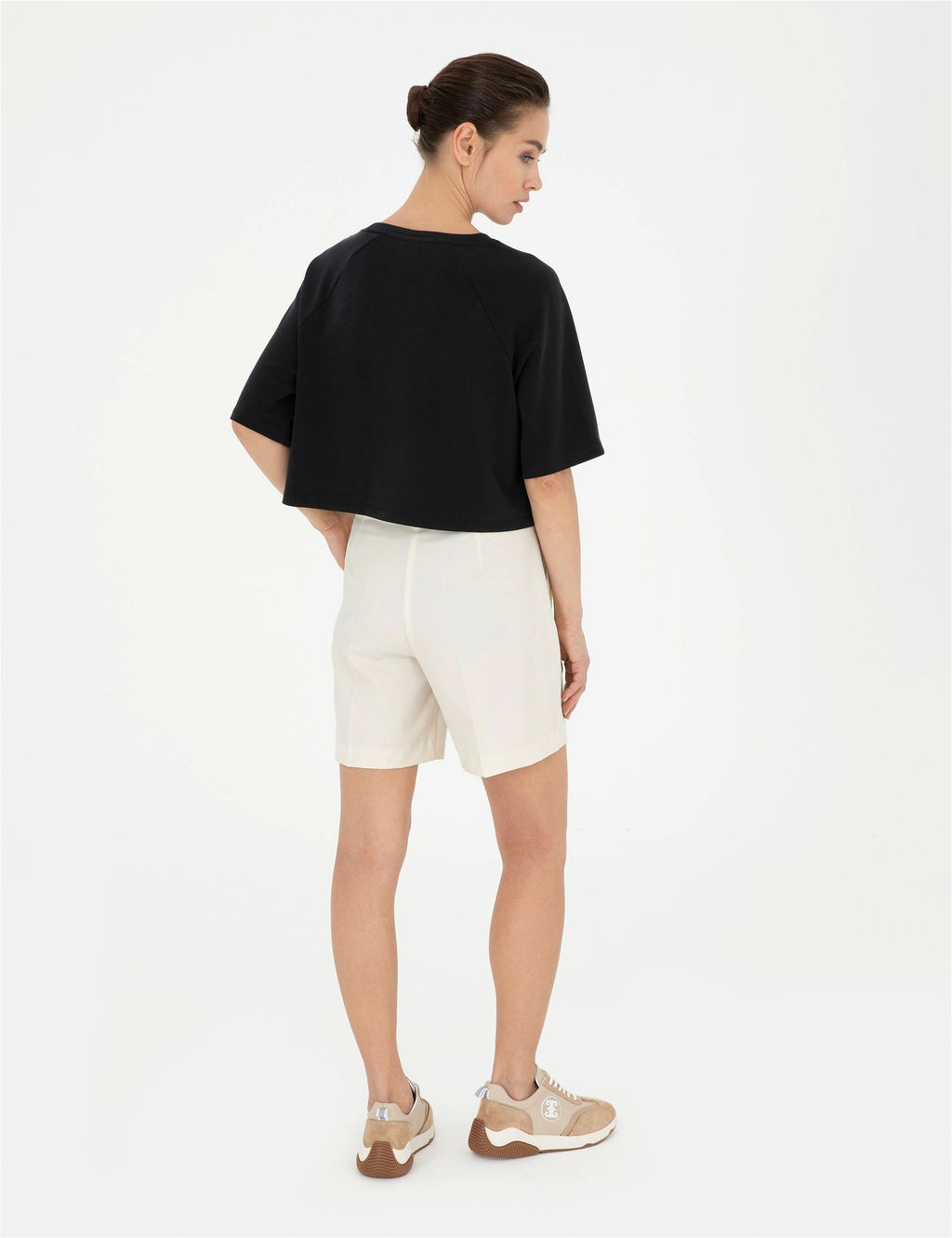 Ekru Rahat Kesim Bermuda _ort - Pierre cardin фото 4
