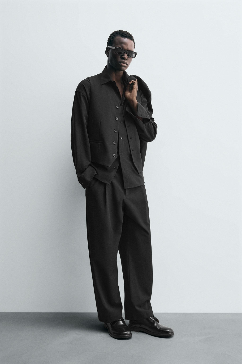 TEXTURED SUIT WAISTCOAT - Zara фото 4