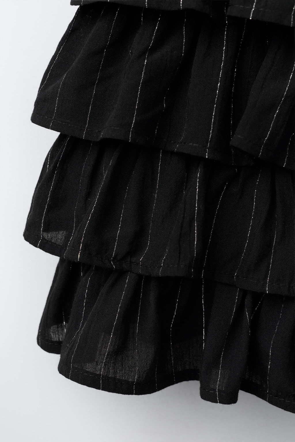 SHINY STRIPED BERMUDA SKORT - Zara фото 4
