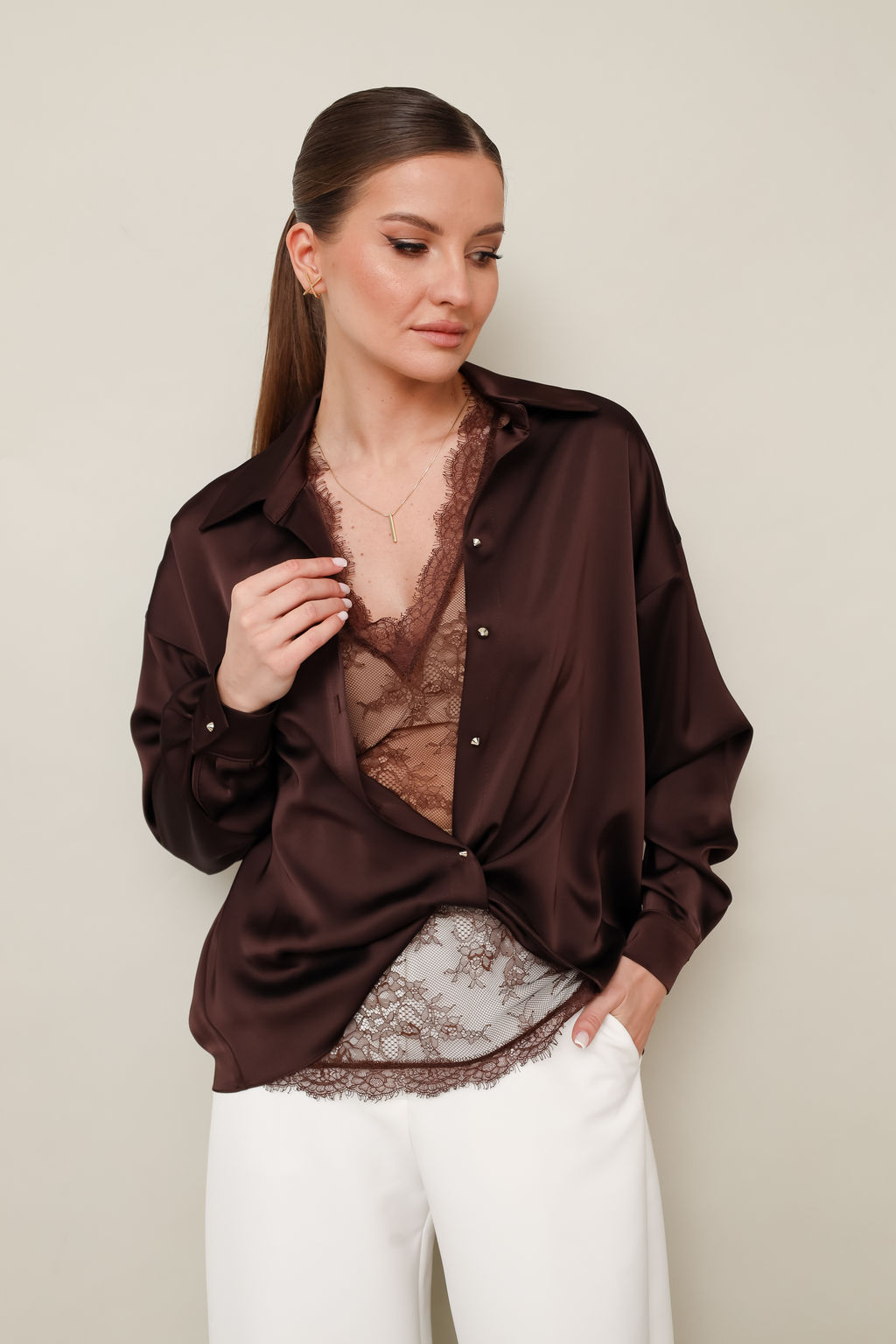 Блузка 11-454 - Pur pur фото 2