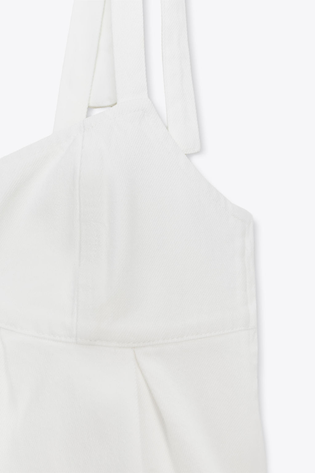 Z1975 DENIM STRAPPY TOP - Zara фото 9