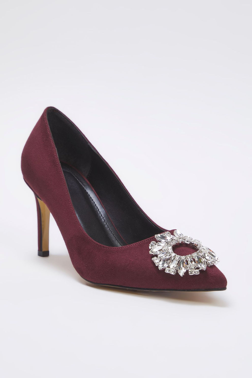 Trendyol Shoes Siyah Tasl? Kad?n Klasik Stiletto Ince Topuklu Abiye Ayakkab? TAKAW25TO00030