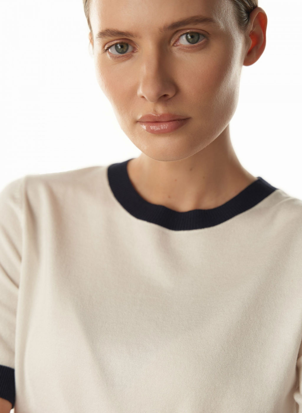 Conso/KJS 230737 - milk/dark blue Футболка Женская фото 2