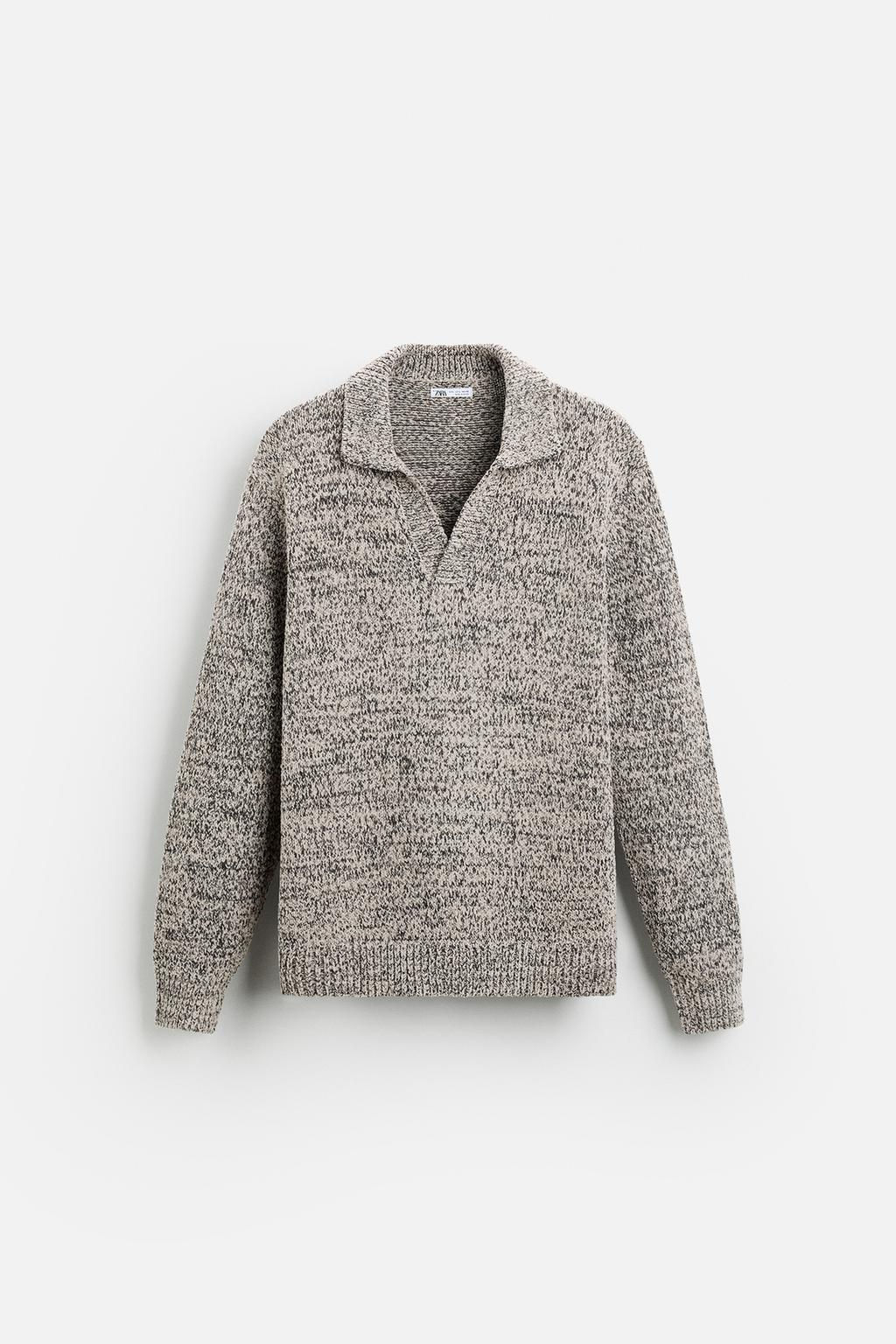 TEXTURED STITCH POLO SHIRT - Zara фото 6