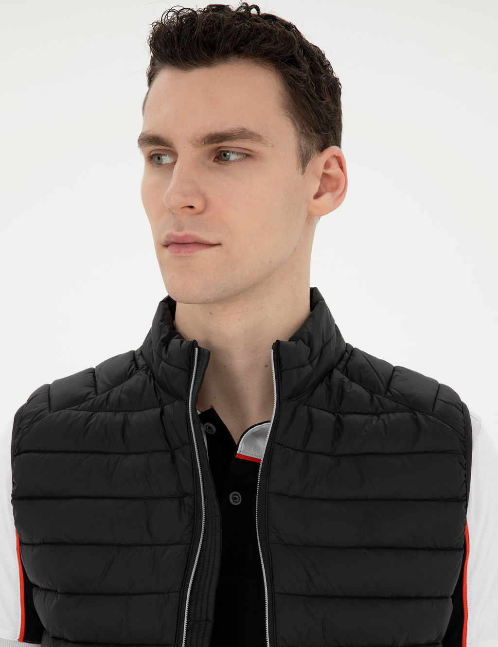 Siyah Dolgulu Ultra Hafif _i_me Yelek