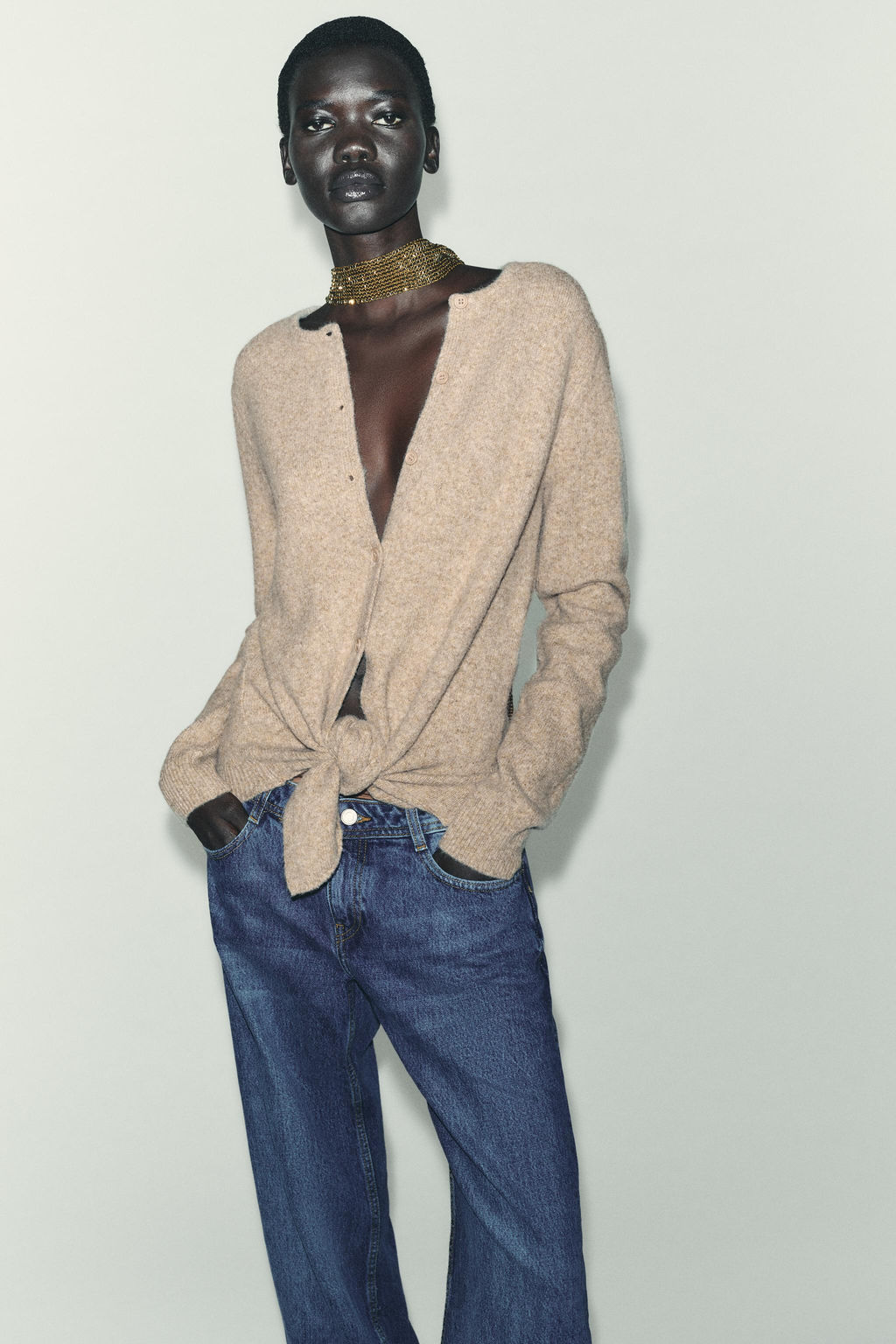 KNOT CARDIGAN - Zara фото 2