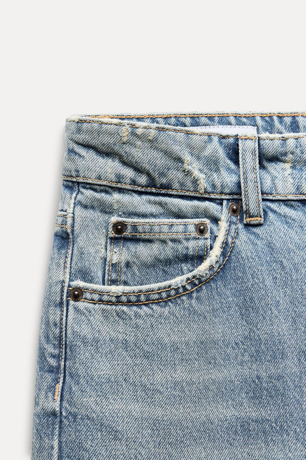 TRF MOM FIT HIGH-WAIST JEANS - Zara фото 28