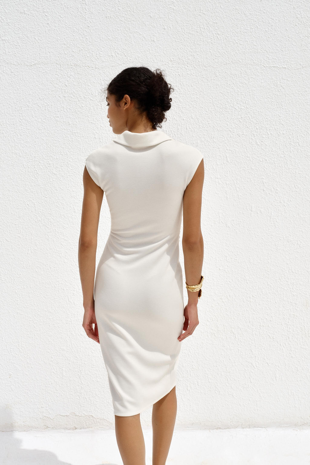 PIQU_ SHIRT DRESS - Zara фото 3