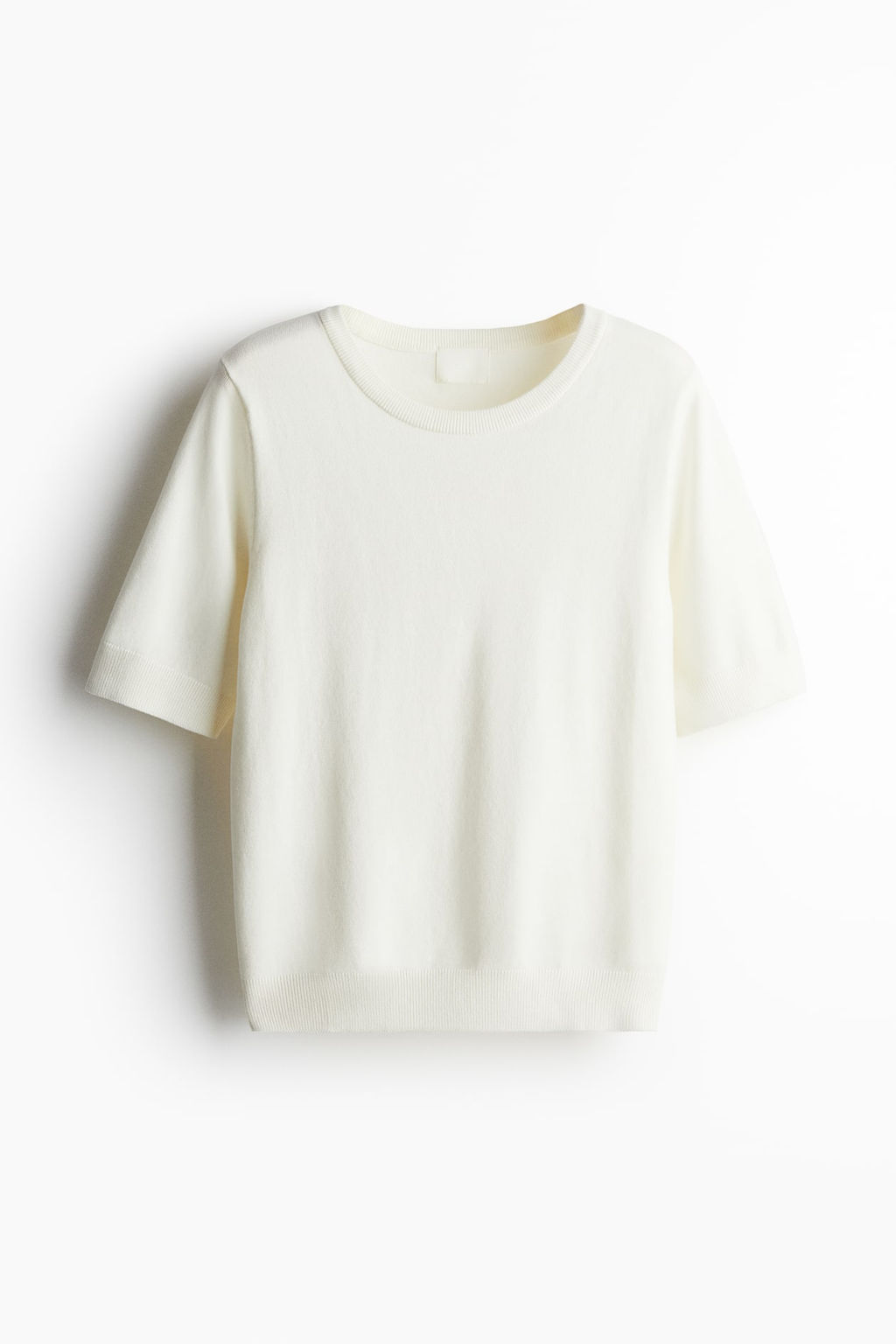 Camiseta en punto fino - H&m фото 6