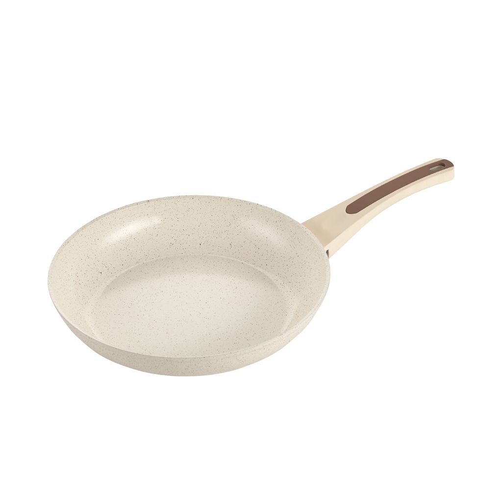 0430 GIPFEL Сковорода SONRIZO 28см из кованого алюминия с индукционным дном, с 3-слойным антипригарным мраморным покрытием Excilon Marble, c бакелитовой ручкой с покрытием Soft Touch. Толщина: 2,0/4,0  фото 2