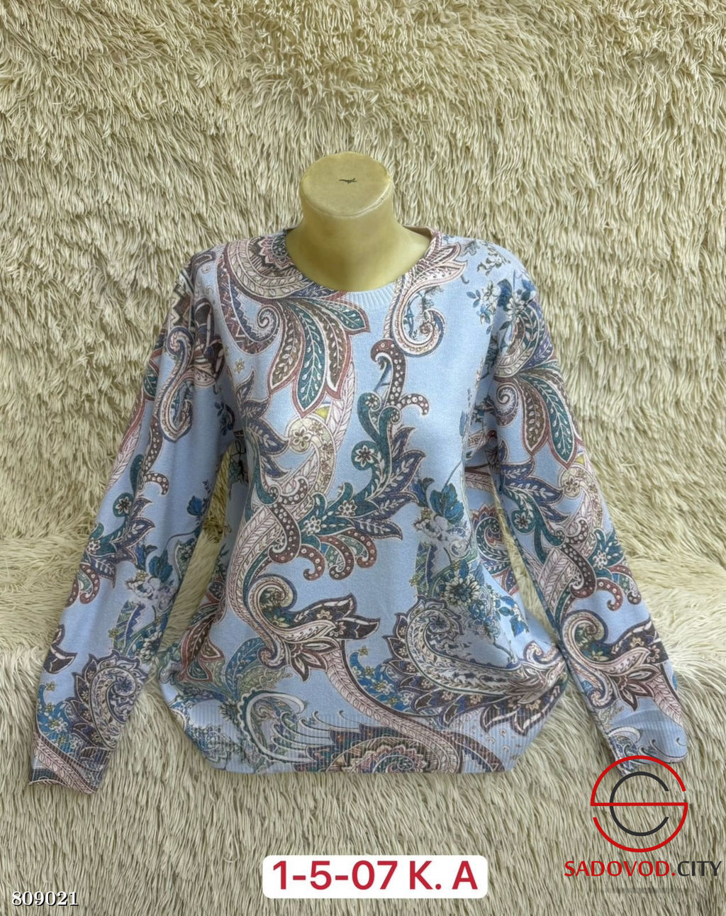 Свитер женский с принтом - Bruno фото 3