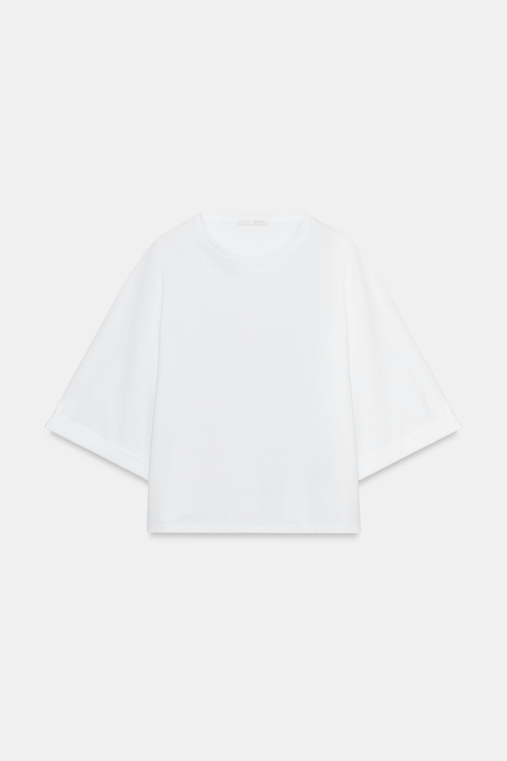 CAMISETA ASIM?TRICA BOT?N / Blanco