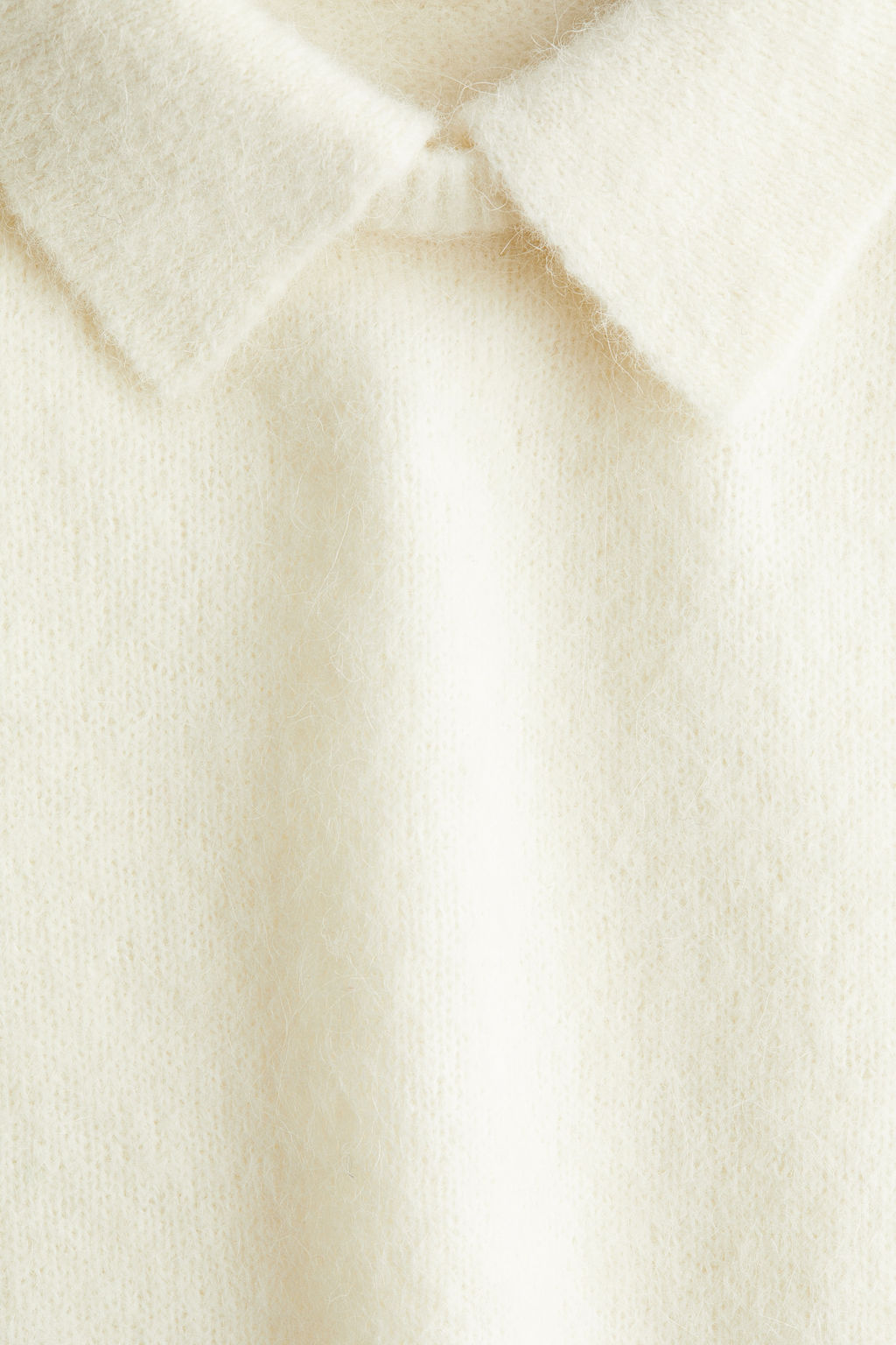 Jersey en mezcla de alpaca con cuello camisero - H&m фото 3