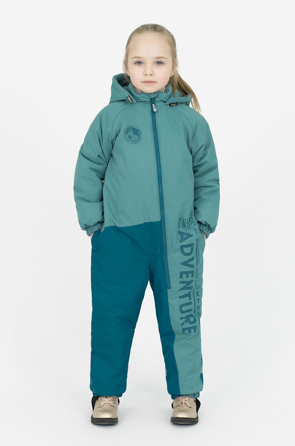 Комбинезон зимний изумруд