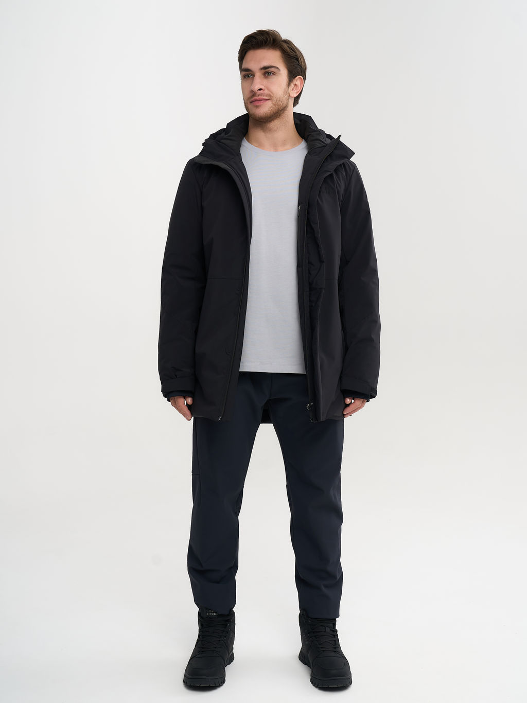 E2400-3 пуховик мужской - Strobbs фото 6