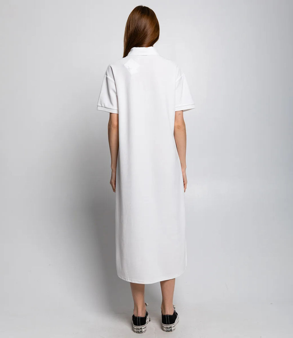 Платье #КТ9503, белый