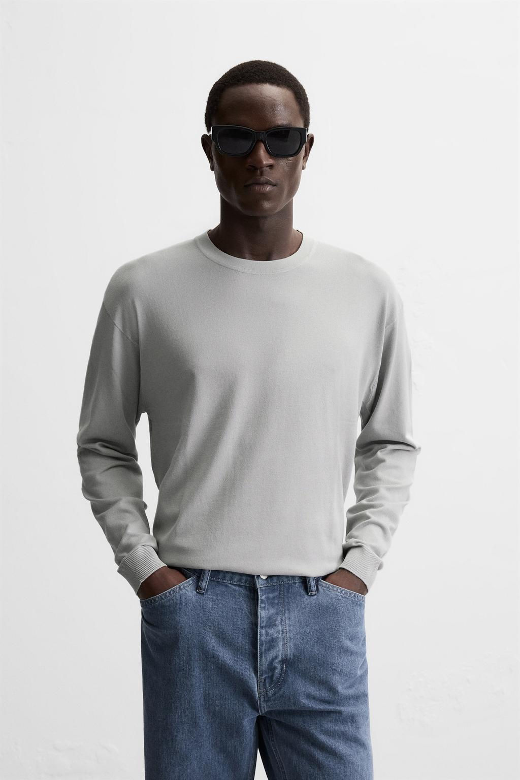 BASIC VISCOSE BLEND SWEATER - Zara фото 41