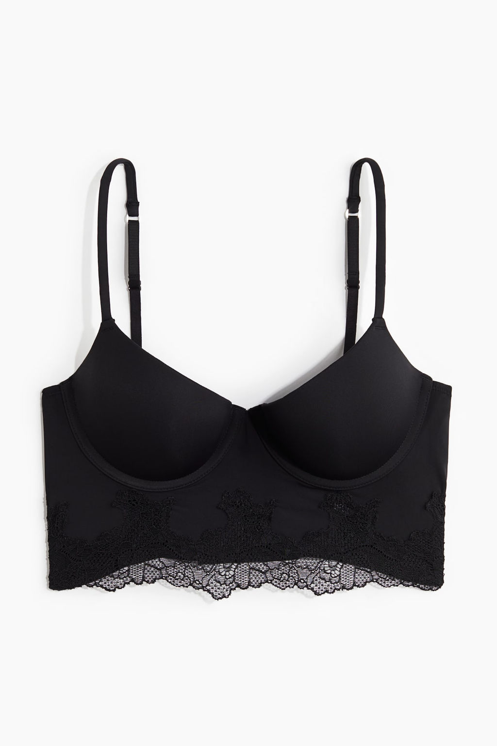 Bustier push-up demi de microfibra - H&m фото 5