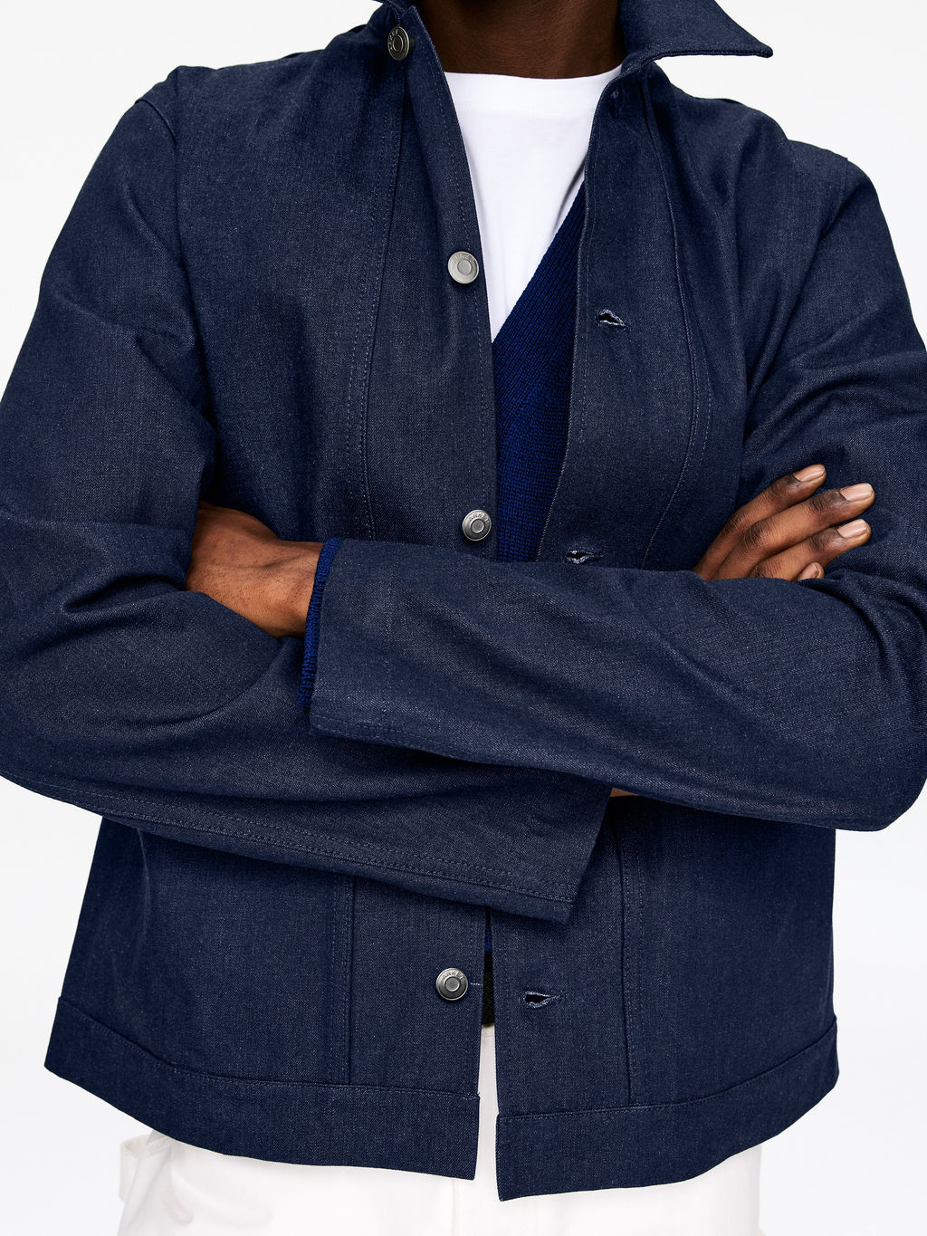 Chaqueta denim de ropa de trabajo - H&m фото 4