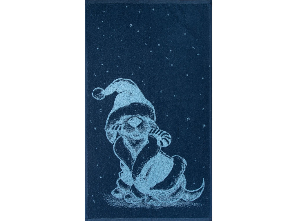 Полотенце махровое 6с103.412ж1 БТЦ Сластена (джинс) 50х90см