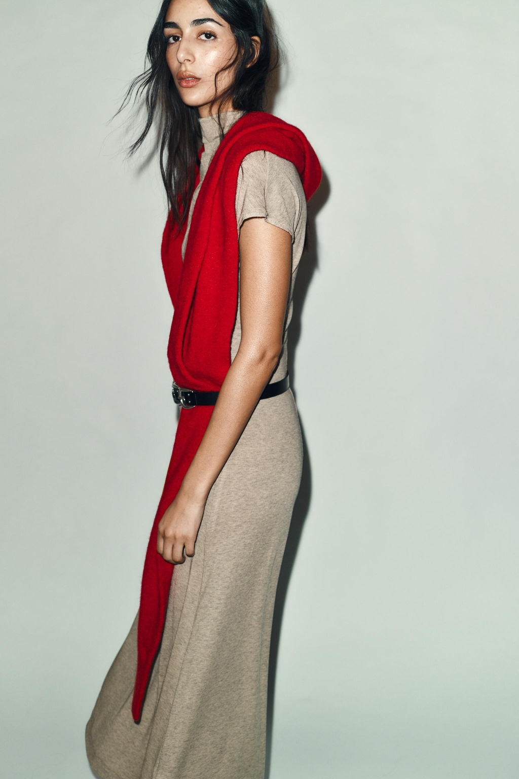 MAXI HIGH NECK DRESS - Zara фото 3