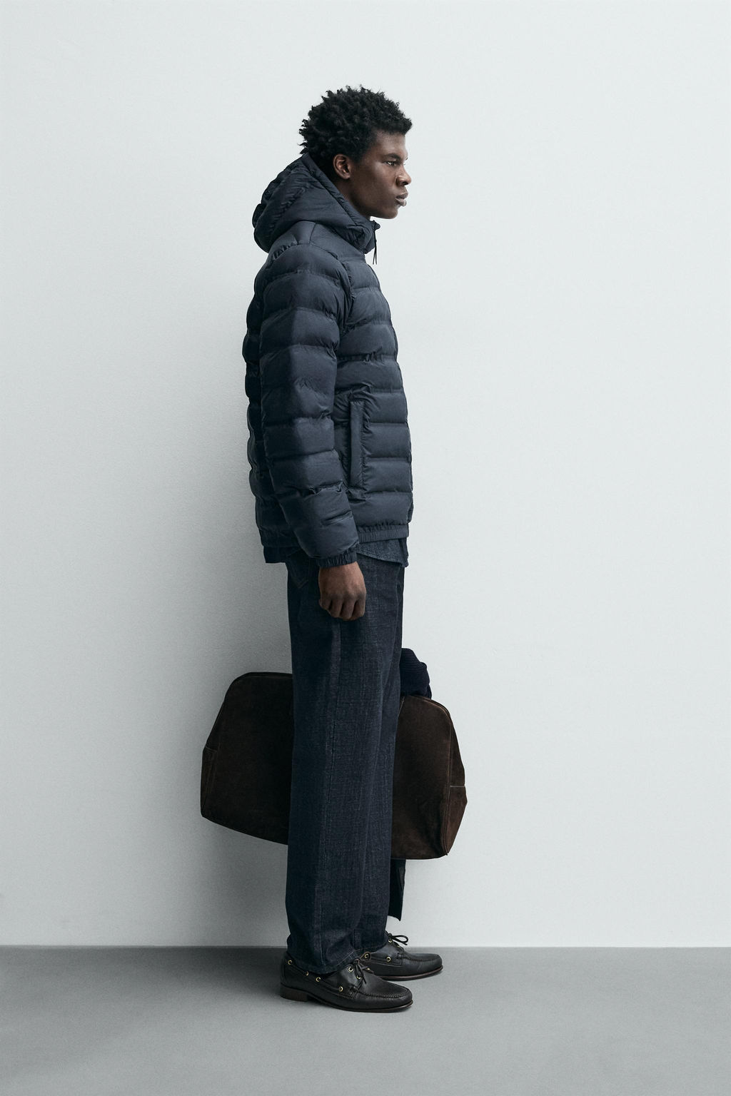 WATER-REPELLENT LIGHTWEIGHT PUFFER JACKET - Zara фото 4