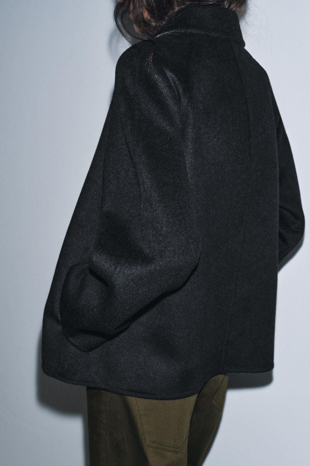 WOOL BLEND JACKET ZW COLLECTION - Zara фото 3