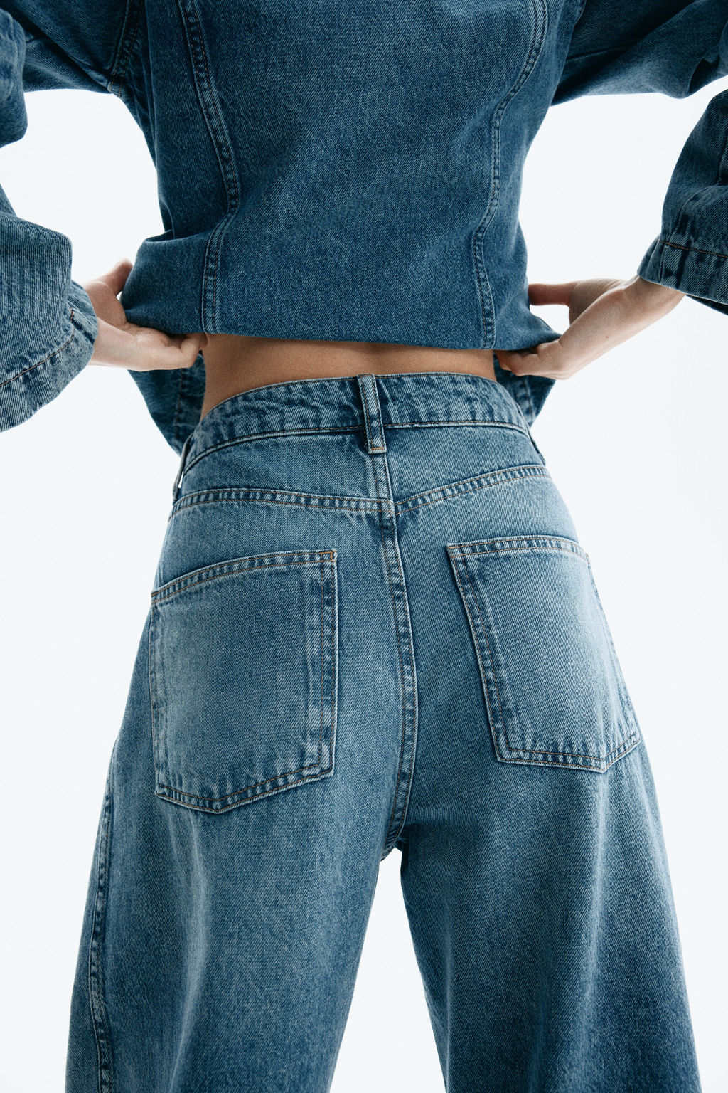Barrel High Jeans - H&m фото 6