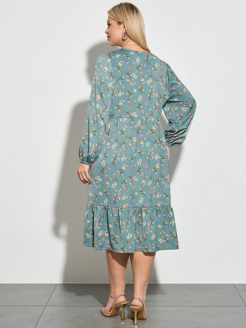 Платье 0296-1п чёрный - Dora фото 22